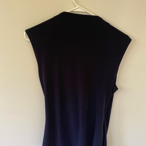 Ann Taylor sleeveless faux wrap blouse - Picture 5 of 5